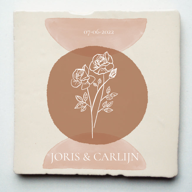 Huwelijksbloem | Roos | Juni